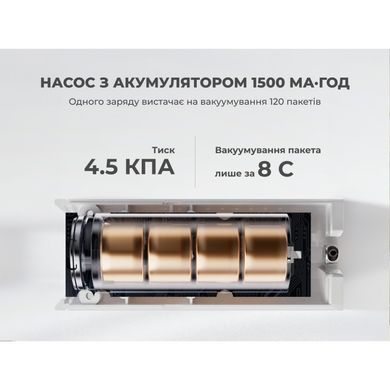Набір для вакуумного пакування Vollyc by Flextail (NANO BAG SET), 20 пакетів + насос