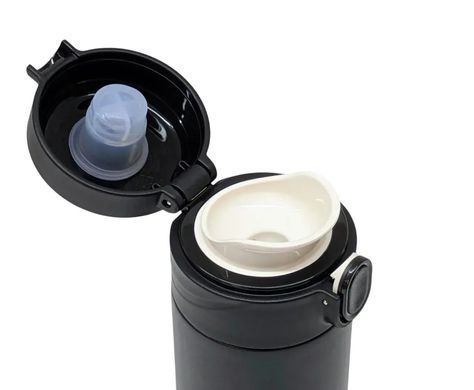 Термокружка BaseCamp Thermos Cup, 0.42 L, Black (BCP 100503)