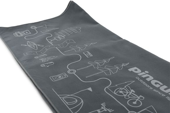 Рушник Pinguin Micro Towel, Map/Grey, XL - 75x150 см (PNG 672084)