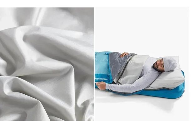 Вкладиш в спальник Sea to Summit Silk Blend Sleeping Bag Liner, Rectangular w/ Pillow Sleeve (STS ASL032051-251803)