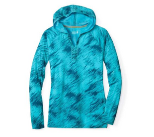 Термофутболка женская Smartwool Merino 150 Pattern Hoody Light Capri, р.XS (SW 15261.438-XS)