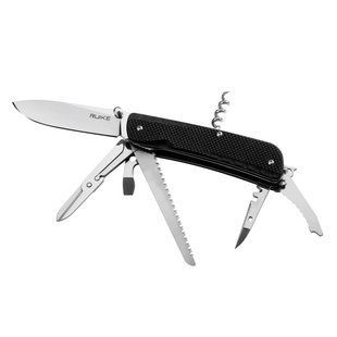 Багатофункціональний ніж Ruike Trekker LD42-B, (8.5 см) 12C27 / G10 чорний, 19 інстр.