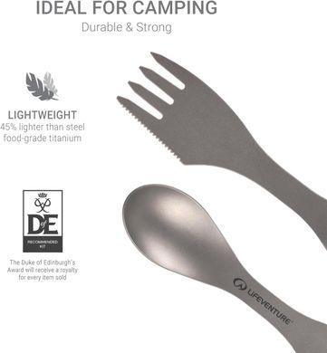 Ложка-вилка Lifeventure Titanium Spork