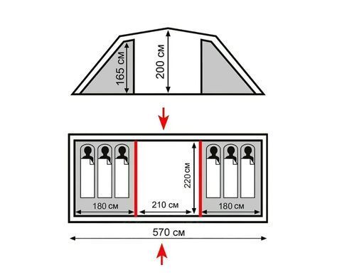 Намет Totem Hurone 6 (v2)