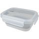 Контейнер Tribe Collapsible Container 800 мл силиконовый, grey