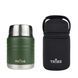 Комплект: термос Tribe Food Jar харчовий 0,45 л, blue + чохол для термоса Tribe Neoprene Cover 0,45 л