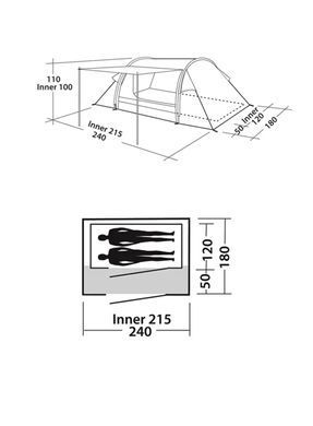 Палатка Easy Camp Cyrus 200