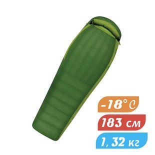 Спальник Sea To Summit Ascent AcIII (-11/-18&deg;C), 183 см - Left Zip, Lime (STS AAC3-R)