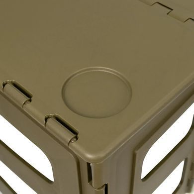 Стол Tribe Camp Table High пластиковый, olive
