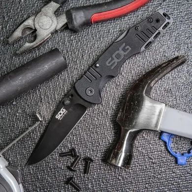 Складной нож SOG Salute Mini, Black (SOG FF1101-CP)