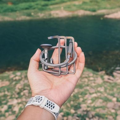 FM пальник титановий зі шлангом Petrel Titanium