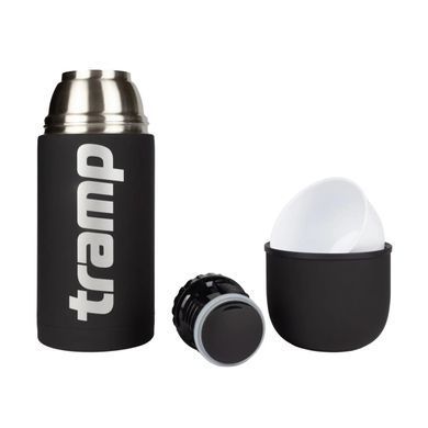 Комплект: термос Tramp Soft Touch 0,75 л UTRC-108 сірий + пробка з заварником