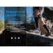 Водонепроницаемые носки Dexshell Longlite Socks 2.0, серые полоски, размер S (36-38)
