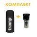 Комплект: термос Tramp Soft Touch 0,75 л UTRC-108 сірий + пробка з заварником