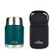 Комплект: термос Tribe Food Jar харчовий 0,45 л, blue + чохол для термоса Tribe Neoprene Cover 0,45 л