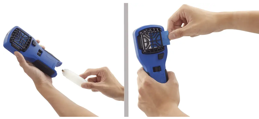 Пристрій від комарів Thermacell MR-350 Portable Mosquito Repeller, blue