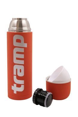 Термос Tramp Soft Touch 1,0 л TRC-109 оранжевый