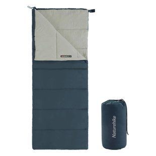 Спальник Naturehike F150 NH22MSD05, темно-голубой