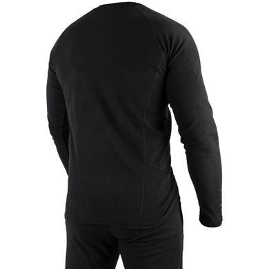 Термобелье мужское флисовое Tribe Microfleece, комплект, Черное, XL