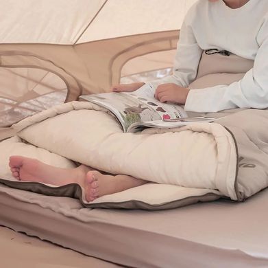 Спальник Naturehike B400 NH21MSD11, бежевий