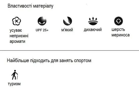 Носки Sensor Hiking Merino Khaki/Safari, 35-38