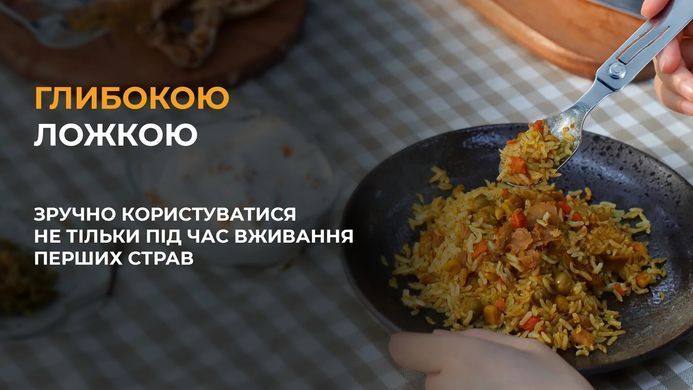 Набор столовых приборов Roxon C1S 3 in1 (ложка, вилка, нож), нержавеющая сталь