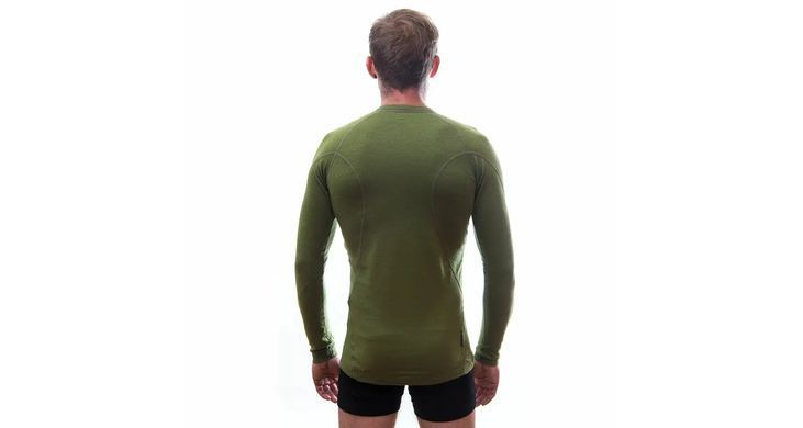 Термокофта мужская Sensor Merino DF LS, Safari green, L