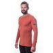Термофутболка мужская Sensor Merino Active LS terracotta 23200037, SM11MA-terracotta-S