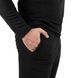 Термобелье мужское флисовое Tribe Microfleece, комплект, Черное, XL