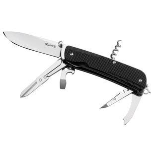 Багатофункціональний ніж Ruike Trekker LD31-B, (8.5 см) 12C27 / G10 чорний, 14 інстр.