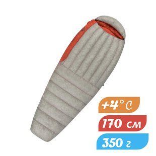 Женский спальник Sea To Summit Flame FmI (9/4&deg;C), 170 см - Right Zip, Grey (STS AFM1-WR)