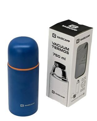 Термос BaseCamp Vacuum Thermos, 0.75 L, Blue (BCP 100404)