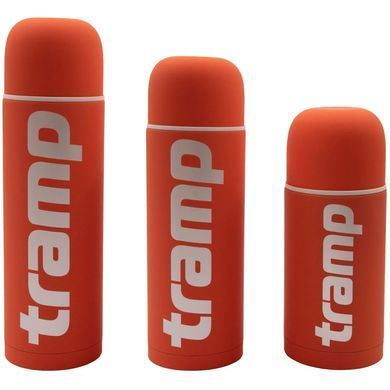 Термос Tramp Soft Touch 1,2 л TRC-110 оранжевый