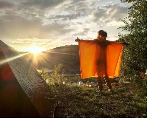 Пончо AceCamp Vinyl Rain Poncho, green