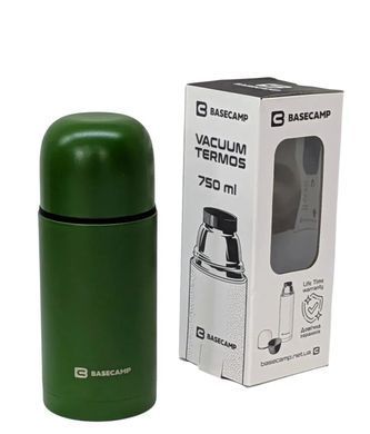 Термос BaseCamp Vacuum Thermos, 0.75 L, Green (BCP 100413)