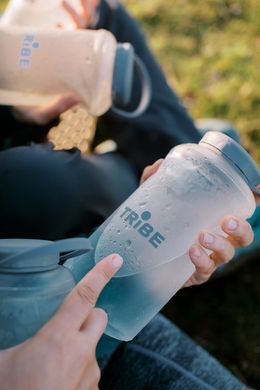 М'яка пляшка Tribe Soft Bottle 1 л TPU crystal-white