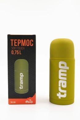 Термос Tramp Soft Touch 0,75 л TRC-108 желтый