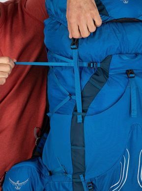 Рюкзак Osprey Exos 58, blue ribbon - S/M