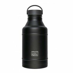 Термофляга Vacuum Insulated Stainless Growler от 360&deg; degrees, Black, 1,8 L