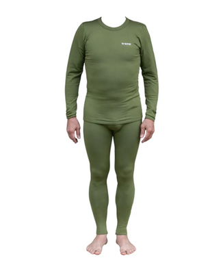 Термобілизна чоловіча Tramp Warm Soft комплект (блуза з довгим рукавом+кальсони) TRUM-019 оливковий