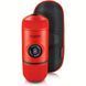 Портативная эспрессо-кофеварка Wacaco Nanopresso красная с чехлом, механическая, для молотого кофе