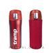 Комплект Термос Tramp 0,35 л TRC-106 + чохол червоний