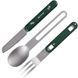 Набор столовых приборов Active Tres 3, ц:olive (GHKS014OL)