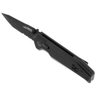 Розкладний ніж SOG Vision XR, Black / Partially Serrated ( SOG 12-57-02-57)