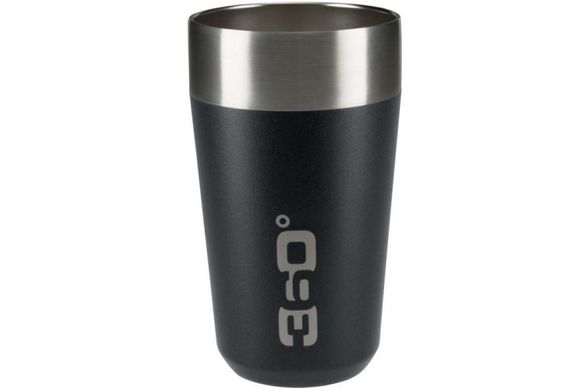 Кружка з кришкою 360° degrees Vacuum Insulated Stainless Travel Mug, Black, Regular (STS 360BOTTVLREGBK)