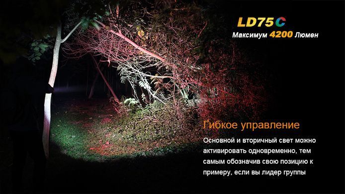 Фонарь ручной Fenix LD75C