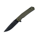 Нож складной туристический Ruike P801-G, (8.6 см) 14C28N/G10 оливковый
