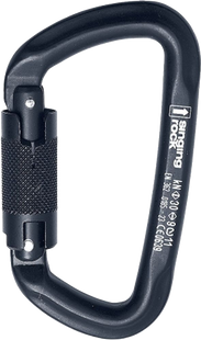 Карабін Singing Rock Keylock D Carabiner Twist Lock 30kN (SR K5290.BB)