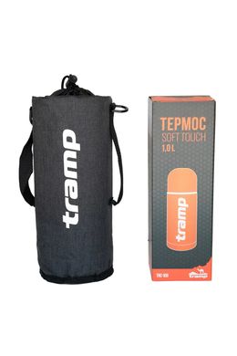 Термочехол для термоса Tramp Soft Touch 1 л, серый