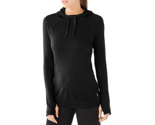 Термофутболка женская Smartwool PhD Light Hoody Black, р.XS (SW 15089.001-XS)